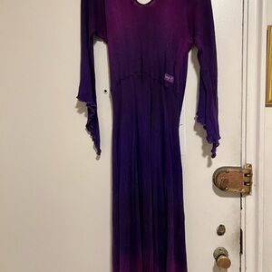 Rare Wunjo Crow batik-dyed dress